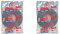 Parodi&Parodi DISCOLUX - 3 discos de lana de acero, pulidora, suelo, Art 105, color gris (Paquete de 2)