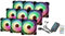 Talius Aura Spectrum ARGB Pack 9 Ventiladores 120mm + centralita. Color negro Conexión 6 pines. (9 FAN AURA BLK + CENTRALITA)