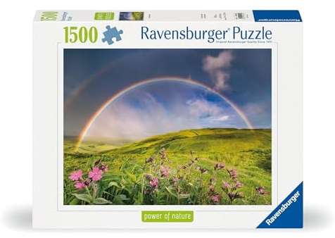 Ravensburger Puzzle 12000800 - Spektakulärer Regenbogen - 1500 Teile Puzzle für Erwachsene ab 14 Jahren