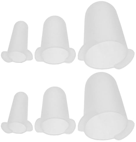 TOPBATHY Couvercles De Buse De Pâtisserie En Silicone Protégeurs De Pointes De Tuyauterie 6 Pièces 3 Tailles Pour Douilles De Décoration De Gâteau Protection Contre La Poussière Et Le Séchage