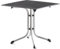 möbelando Klapptisch >Boulevard< in Schiefer anthrazit, vivodur ® - 80x73x80cm (BxHxT)