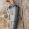 Cachorro Mittelalterliches Leder verdecktes Holster, Vintage Steampunk Drop Loop Cowboy LARP Kit, Steampunk Halloween Cosplay Kostümzubehör, Schießrequisite,Schwarz