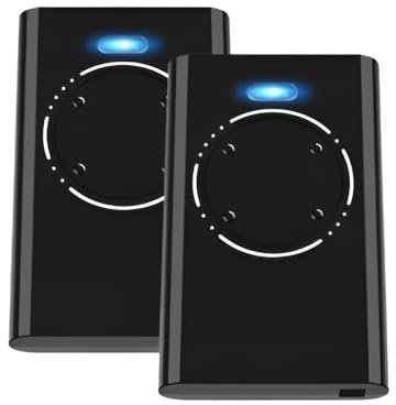 2 x Telecomando XT4 868MHZ SLH 4 Canali Nero Motorizzazione Portale Porte Garage Garanzia di 3 Anni