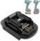 DM18M für Dewalt Akku Adapter für Makita, YUHDWRE Adapter-Konverter für Dewalt 20V & für Milwaukee M18 18V Li-Ion Batterie auf für Makita Elektrowerkzeuge (Keine Batterie)