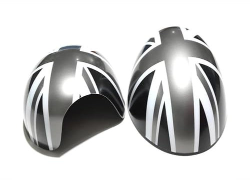 Coque Rétroviseur Exterieur pour BMW pour Mini pour Cooper R55 R56 R57 R58 R60 2 Pièces Couvercles De Rétroviseurs Rabattables Couverture RéTroviseur