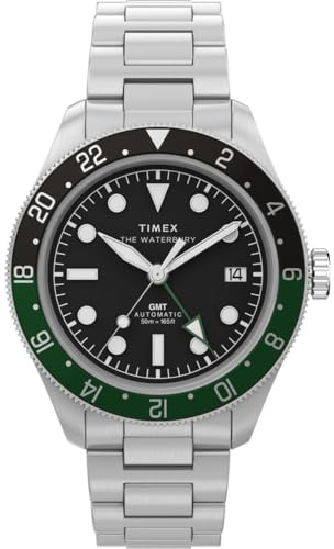Timex Herren Analog Automatik Armbanduhr Waterbury Heritage