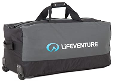 Lifeventure Reisetasche Duffle Expedition Wheeled 120L Black/Charcoal
