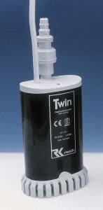 Reich 19 litri al minuto Twin sommergibile pompa acqua
