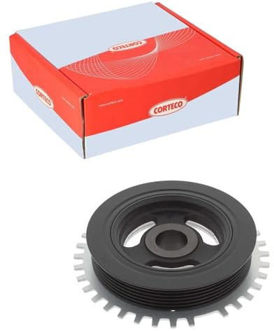 Corteco 80001701 Riemenscheibe, Kurbelwelle | 80001701 Kompatibel mit II (WA6),Mondeo IV (BA7),Mondeo IV Stufenheck (BA7),Mondeo IV Turnier (BA7),S-Max (WA6)