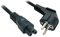 LINDY 30407 5m Schuko an IEC C5 Netzkabel