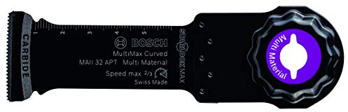 Bosch Professional Präzisionssägeblatt MAII 32 APT MultiMax (für Multi Material, Starlock, 70 x 32 mm, Zubehör Multifunktionswerkzeug)