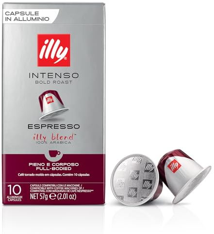 Illy Espresso Intenso, 10 stück, 50 g