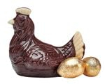 1x 75g Schokoladen-Henne mit Eiern/Osterhase/Schokolade/Oster-Schokolade/verschiedene Figuren zur Auswahl/Ostern