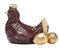 1x 75g Schokoladen-Henne mit Eiern/Osterhase/Schokolade/Oster-Schokolade/verschiedene Figuren zur Auswahl/Ostern