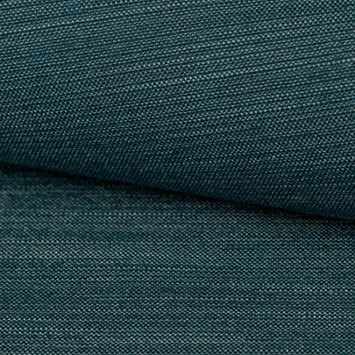 HEKO PANELS Ariel Polsterstoff Möbelstoff Meterware - z.B. Stoff für Stühle oder Eckbank Bezug - Petrol