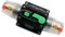 Interruttore Automatico Automatico per Auto,12 V-48 V Fusibile di ripristino dell'interruttore,portafusibili, blocco fusibili in linea per auto audio, sistema di protezione 10X4X4CM (30A)