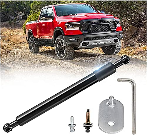 MEIDUN 2 Stück Auto Kofferraum Hydraulische StoßDäMpfer Gasfeder für Dodge Ram 1500 2019-2020, Gasdruckfeder HeckklappendäMpfer Heber UnterstüTzung Werkzeug ZubehöR