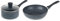 Russell Hobbs COMBO-7552A Nightfall Stone 2-Piece Pan Set – Non-Stick Cooking Pots, 20 cm Saucepan with Lid and 28 cm Stir Fry Pan, Suitable for All Hob Types, Pressed Aluminium Cookware, PFOA-Free