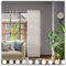 Neutex for you! Libre ECO Schiebevorhang, Gardine, Vorhang, Halbtransparent, 245 x 60 cm (H/B), 481437, Made in Europe, Oeko-Tex Standard 100, Leder
