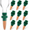 Patelai Terracotta Plant Watering Spikes Self to Use with Cola Bottles Houseplant Watering Stakes Automatic Irrigation System (10 Pack,Terracotta)