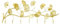 JALYKA Wandgarderoben Wandgarderobe Aus Metall, Kreative Dekorative Ginkgo-Biloba-Haken, Hängender Kleiderhaken for Den Wohnzimmereingang (Color : Gold, S : 85 * 34CM)