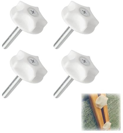 4 Pezzi M8 Testiera Letto, Viti Bulloni Testiera, Bulloni Testiera M8 Bullone Rondella Fissaggio Facile Installare, Per Raccordi Divani Letto, Raccordi Bullone, per Mantenere Testiera Fissa