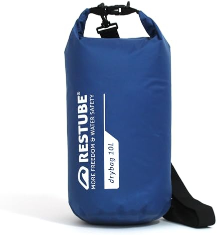 Restube Wasserdichter Dry Bag – Premium-Qualität für ultimativen Schutz | Vielseitig und geräumig | Ideal für Reisen, Wandern, Wasseraktivitäten | 100% wasserdicht und langlebig - [10L]