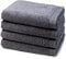 Möve - Superwuschel - 4 X Handtuch - im Set - Baumwolle (50 X 100cm Stone)