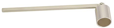 Eteindre Bougie Couvercle de Bougie Droit en Acier Inoxydable, Coupe-bougie, Coupe-mèche de Bougie Kaarsendover, Outil à Main en Forme de Tube, Coupe-bougie, Coupe-mèche (Or)