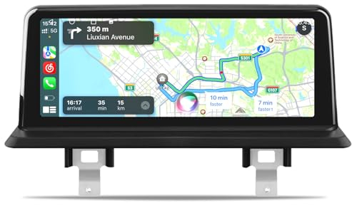 AWESAFE Android 12 Autoradio für BMW E81 E82 E87 E88 mit CIC System Radio mit Navigation Carplay Android Auto Unterstützt Bluetooth WiFi WLAN USB SD