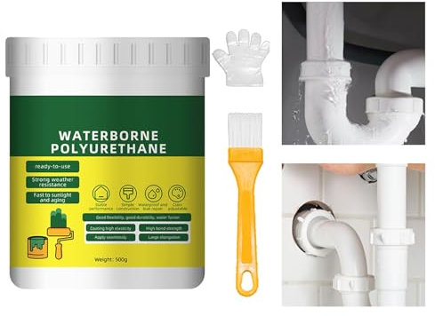 Samuliy Waterproof Liquid Rubber,Waterproof Insulating Sealant | Insulating Rubber Paint, Effective Practical Solution for Campers, Roof Repair, Basements