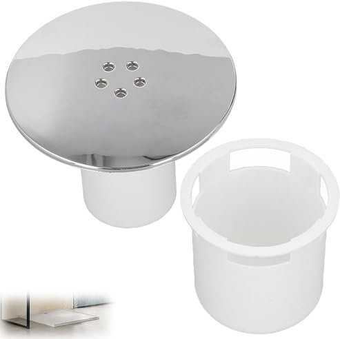 Bonde Douche, Couvercle de Bonde de Douche, 11,5 X 6,3 X 9,5 cm, Couvercle de Bonde De Douche Couvercle avec Attrape-Cheveux, Couvercle avec Attrape Cheveux pour Bonde de Douche