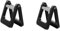 Healvian 2 Pz Spremi Dentifricio Spremi Chiave a Tubo Porta Dentifricio Rotante Porta Spazzolino Da Parete Gadget Da Bagno Estrusore Per Pasta Portaspazzolino Per Bambini Alluminio Black