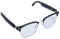 AI Smart Brille für Männer Frauen, Offenes Ohr -Sound -Mikrofon & Lautsprecher, BT -Brille für Musikanrufe, Echtzeit -Videoübersetzungsbrillen mit App, Antiblaulicht