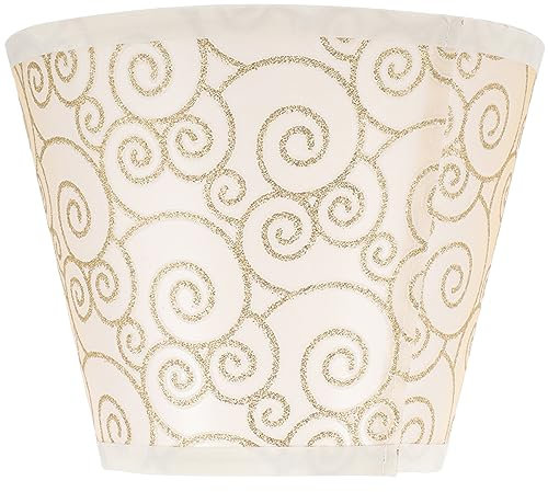 Hoement Pantalla De Lámpara Tejida, Cubierta De Pantalla De Lámpara De Pared, Pantallas De Lámpara Decorativas, Pantalla De Lámpara Bordada, Cubierta De Pantalla De Lámpara De Escritorio
