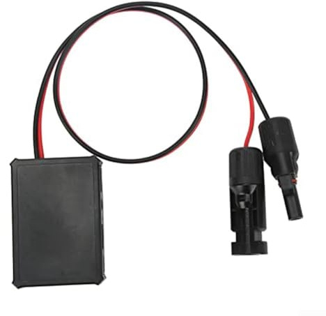 MoSundi Solarpanel-Spannungsstabilisator-Controller mit Typ-C-Anschluss DC-Adapter-Schnittstelle, Multi-Port-Laderegler für Outdoor-Powerbank, Solargeneratorsystem