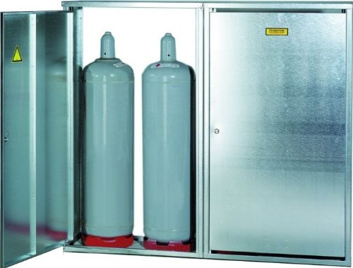 GOK 4 Flaschen-Schrank für 33 kg Flaschen ohne Rückwand