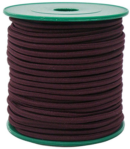 25m Gummikordel 3mm, Gummischnur Gummiband Bekleidungsgummi, Farbwahl