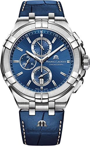 Maurice Lacroix Herren analog Schweizer Quarzwerk Uhr AI1018-SS001-430-1