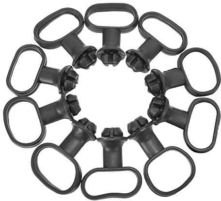 sourcingmap 10pcs Front Mudguard Speedometer Cable Guide Holder for Motorcycle