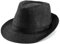 Faletony Unisex Fedora Hat Trilby Straw Hats Summer Panama Beach Sun Cap,Black