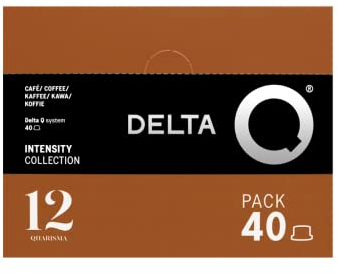 Delta Q Qharisma Intensité 12-40 capsules de café