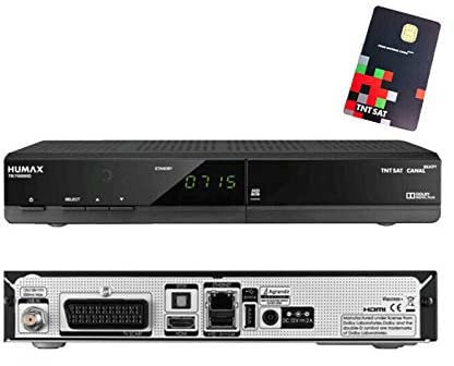 HUMAX TN7000 DEMODULATEUR Satellite HD avec Carte TNTSAT (4 Ans) sur Astra 19.2°