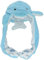 JOYHY Kinder Erwachsene Plüsch Hut Ohr Moving Ear Flap Hut mit Pfote Blau Delfin