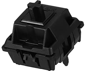 2Duck JWICK Black Switch V2, 5Pin Black Shell 58.5g Linear Pre-Lubed Cherry MX Stem Switch For Custom Mechanical Gaming Keyboard (Color : 70pcs)