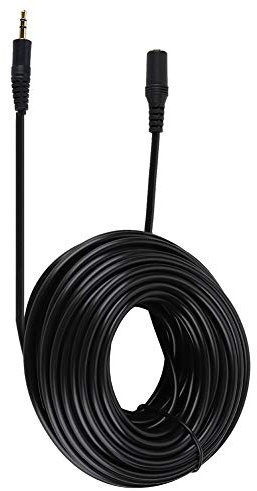 Cavo di Prolunga Audio da 3,5 Mm Cavo di Prolunga Audio da Maschio a Femmina Cavo di Prolunga per Altoparlante per Cuffie(15 metri)