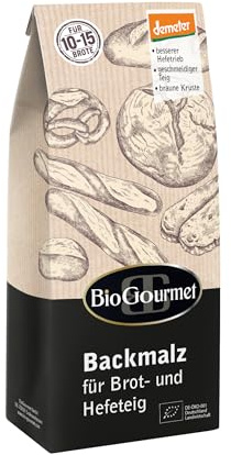 BioGourmet demeter Backmalz, 1 x 175 g Tüte für Brot- und Hefeteig