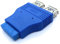 DRUT 20 pin Motherboard Header to 2 x Internal Sockets SuperSpeed USB 3.0
