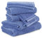 Möve Handtuchset New Classic 8-TLG Handtücher - 2X 20x15 cm + 2X 30x50 cm + 2X 50x100 cm + 2X 67x140 cm, 100% Baumwolle, Cornflower