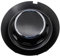 NinWelly jfqm Cache-moyeu de Roue 147 mm, 1 pièce, avec Logo C-1028 17028, Compatible avec Mercedes-Benz(Matte Black)